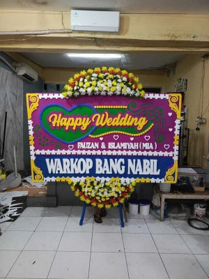Papan Bunga di Kedungpuji Gombong