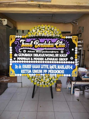 Papan Bunga di Kedungpuji Gombong